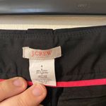 J.Crew Women’s Black Cotton Blend Chino Khaki Shorts Size 4 3” Inseam Photo 2