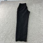 J.Crew Black Lace Pants Womens Size 4 Elastic Waist Cropped Casual‎ Workwear Photo 7