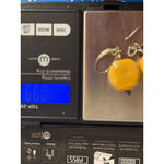 Silver tone Glass Donut Dangle Earrings Hooks Chocolate Glazed 1.75" Long 10.99g Yellow Photo 3