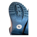 LOVE IMAGE‎ WOMEN'S LACE UP FAUX LEATHER ANKLE BOOTS HEEL BROWN SIZE 8 Photo 9