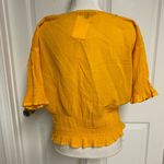 Frye NWT Golden Peasant Blouse Size Small Photo 5