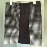 White House | Black Market  Black and White Mini Pencil Skirt Photo 1