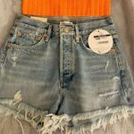 AGOLDE Shorts Denim Distressed Photo 0