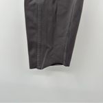 Peloton Gray Mid Rise Raw Unfinished Hem Cropped Leggings Sz M Photo 2