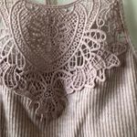 SO  Ribbed Crocheted Cami With Bra Size XXL Juniors Stretch Women New Photo 1