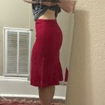 White House | Black Market Red Skirt Photo 1