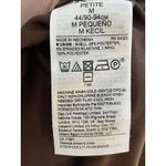 Banana Republic Slip Midi Dress Size Medium Petite Leopard Brown Pink Tie Back Photo 5