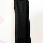 MLM Black Smocked Body Dress Boho‎ Cottagecore Prairie Minimalist Medium Photo 0