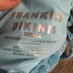 frankie's bikinis Frankie’s Bikinis Harlow Terry Halter Top Photo 1