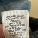 J Jill Blue Denim Long Roll Tab Sleeve Shirt Dress Medium Photo 7