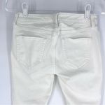 a.n.a  Distressed White Skinny Ankle Jeans Size 2 Photo 2
