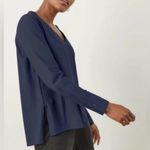 ADAY Something Tailored Shirt Navy Blue Size XL Photo 1