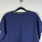 FIGS Scrubs Casma Size XXL Dark Blue V Neck Short Sleeve Technical Collection Photo 7