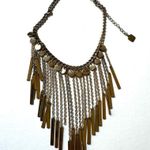 Park Lane Gold tone chain disc statement choker necklace Photo 4