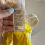 Anthropologie White Lace Overlay
Cosette Top Size Small Eyelet Design Photo 4