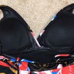 NWT Swim Solutions Women’s Floral Babydoll Thigh Minimizer One Piece Swimsuit Black Size 8 Photo 7