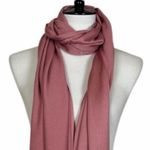 Women’s Bundle 3 Oblong Scarfs Solid Bright Jewel Colors Yellow Red Rose Pink Photo 10