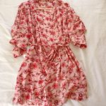 Nordstrom pink floral robe  Photo 0