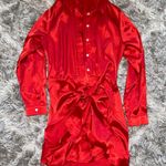 SheIn nwot silk dress Photo 0