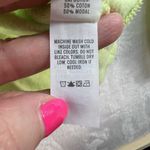 Aerie Offline XL Cropped Hoodie Lime Neon Green Pullover Sweatshirt Women’s Photo 6