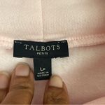 Talbots | Pink Cowl Neck Fleece Lined Top Sz LP Photo 3