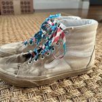Vans White high top women’s 8.5 men’s 7 Photo 9