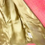 Lands' End LANDS’ END 100% Wool Plaid Lined Long Sleeves Double Button Blazer, Size 8P Photo 8