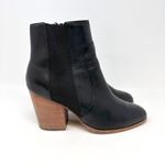 Soludos  Emma Leather Ankle Boot Black Size 8.5‎ Photo 3