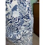 jumpsuit tribal urban overall 1980s navy blue white Size 12 Photo 7