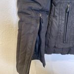 Kenneth Cole Reaction Black Down Puffer Jacket Sz Sm Polyester Photo 3