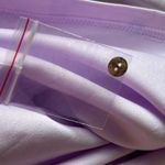 Entro Knee-Length Mock Neck Lavender Dress - Large - NWT Photo 9