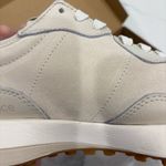 New Balance 327 Cream and Tan Sneakers Photo 9