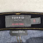 Torrid  Feel the‎ Fit Ski Hight skinny Blue Denim Stretch Jeans Size 18R Photo 6