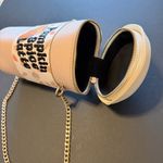 Skinny Dip Pumpkin Spice Latte vegan leather bucket bag, chain strap crossbody Tan Photo 10