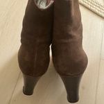 Vintage Varda Lace up Suede Booties Italian made Size 6.5 Photo 8