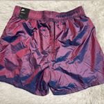 Nike iridescent high waisted shorts Photo 1