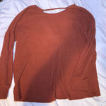 Burnt Orange Top Brown Size M Photo 0