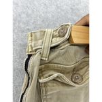 Lucky Brand  Women's Pants Beige Size 4 Cotton Blend Straight Leg Black Trim Photo 6