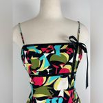 Becky & Max Retro Abstract Print Dress Bold Y2K Aesthetic Fun Flirty Size 6 Photo 6