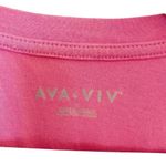 Ava & Viv size 1XL athletic tank top adjustable gathering on sides pink Photo 4