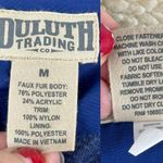 Duluth Women's Sherpa Blue Cream Colorblock Full Zip Jacket Medium Item 85806 Photo 14