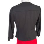 Amanda & Chelsea  Ponte 3/4 Length Sleeve Rouched Jacket Photo 6