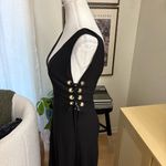 Finders Keepers  Black Amos Dress Size Slits Cut Outs‎ Lace Up Maxi Size Small Photo 5