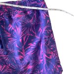 Columbia  Sportswear Women's Purple Pink Leaf Print Athletic Shorts Size L Photo 1