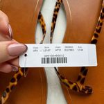 NWT J. Crew Capri Sandal Faux Tortoise Strap Summer Flip Flop Sandals Size 12 Tan Photo 5