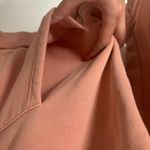 Adidas  Salmon Pink Pullover Hoodie Sweatshirt Athleisure Primegreen Streetwear Photo 3