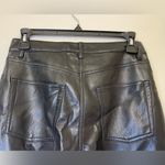 Wilfred Aritzia Women’s Black High Waisted Vegan Leather Melina Pants Size 4 Photo 6