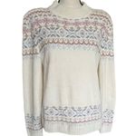 Croft & Barrow Alfred Dunner Off white Mock Neck so soft Spring Sweater. Size PXL Photo 0