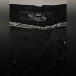 Royalty By YMI Black Corduroy Pants Women's Cotton Stretch Casual Career Sz 14 Photo 3