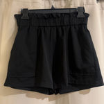 Windsor  Black High Waist Women's Shorts Photo 0